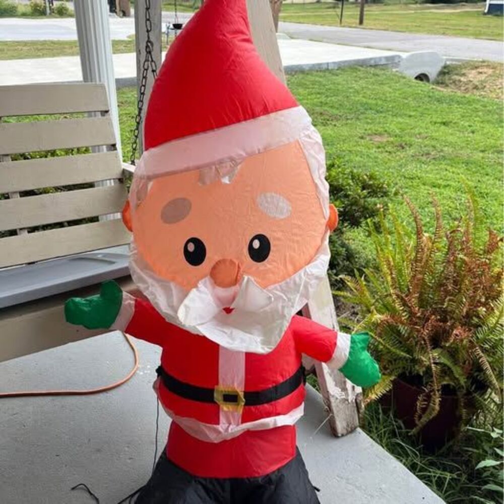 Inflatable Santa Claus Christmas Decoration